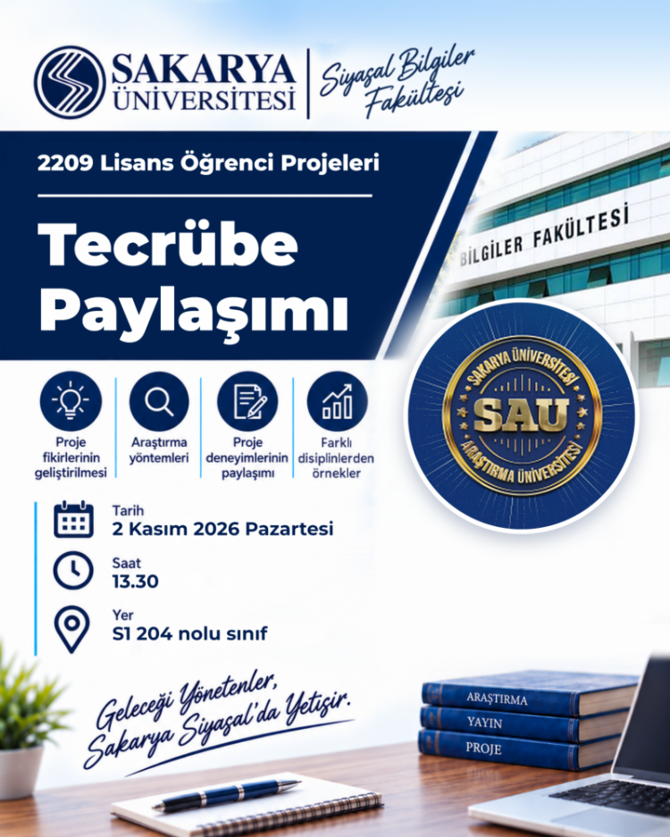 2209 Proje Etkinlik Duyurusu